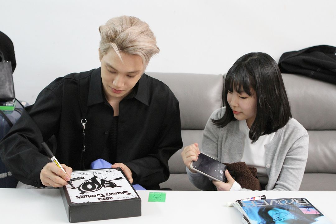 6년의 투병 동안 힘을 준 엑소 카이님과의 만남