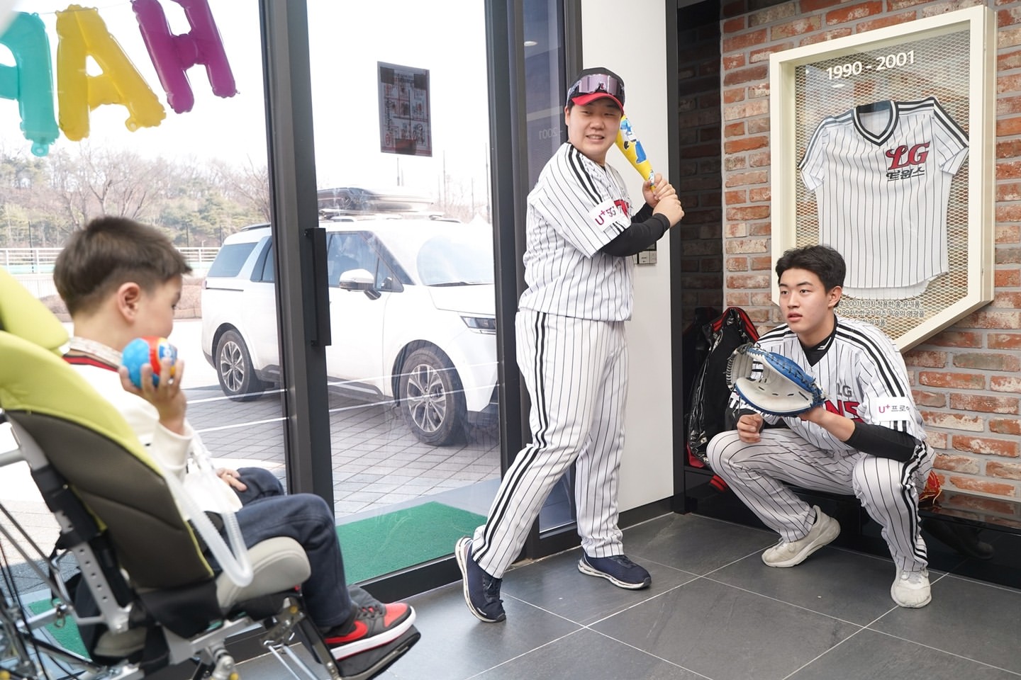 야구를 사랑하는 시환이의 소원이 이루어진 날