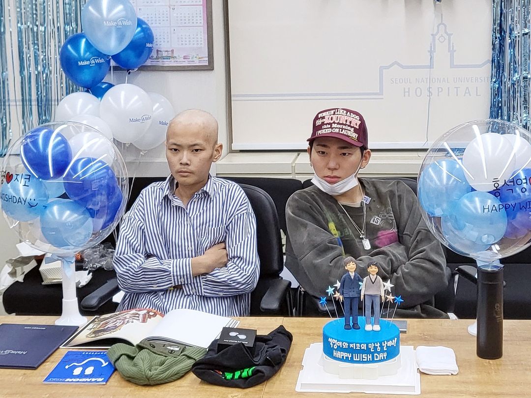 지코 님의 노래와 영상으로 투병생활을 견뎌냈어요